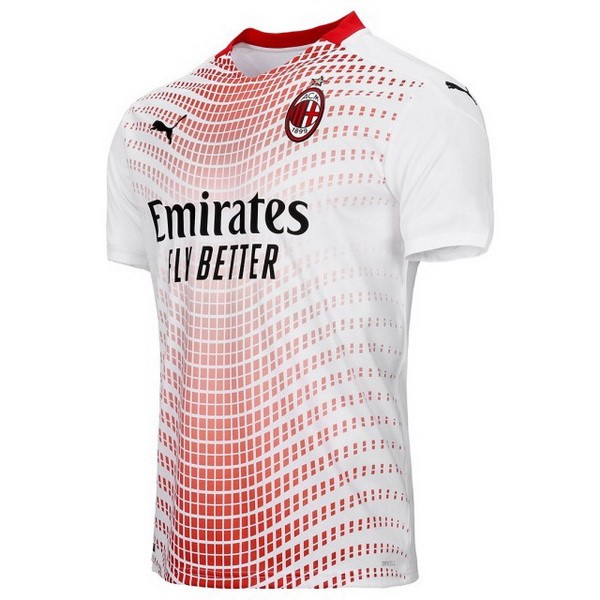 Maillot Football AC Milan Exterieur 2020-21 Blanc